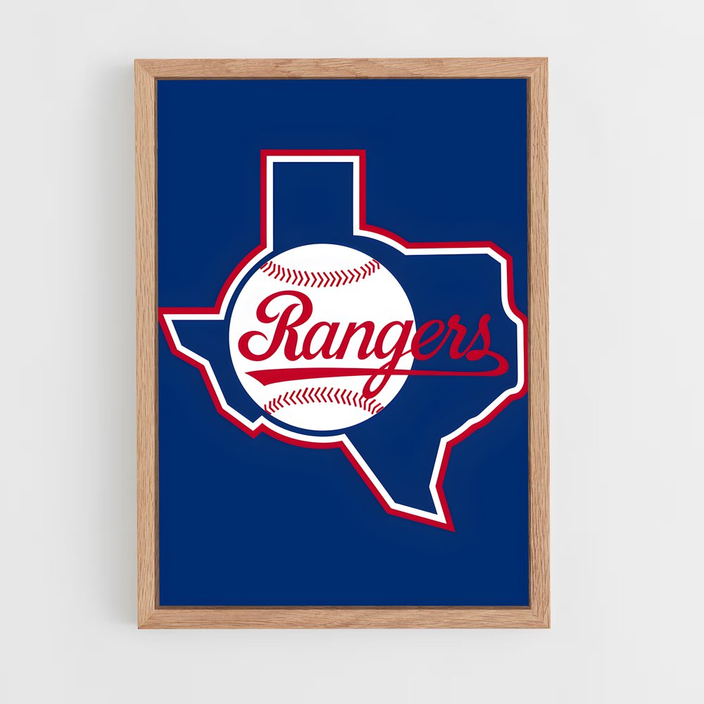 Poster Texas Pride – affiche Baseball (vue 4)